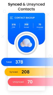 Contacts Backup Cloud Storage android App screenshot 3